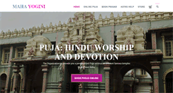 Desktop Screenshot of mahayogini.com