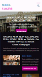 Mobile Screenshot of mahayogini.com